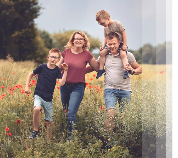 Wunderschöne Familienfotos & Kinderfotografie